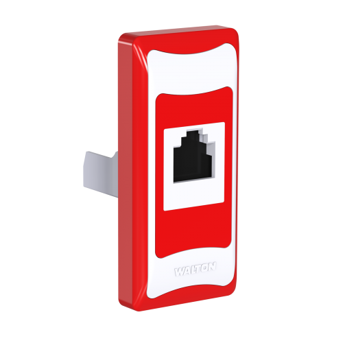 P1TS3 Stylish Red (Telephone Socket)