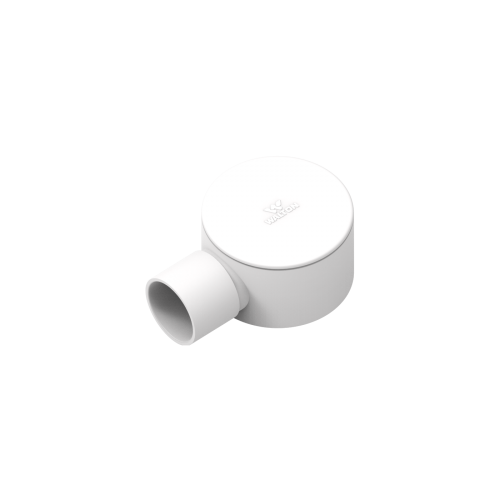 WPFC341SW (Circular Box 3/4'' 1 way Short White)