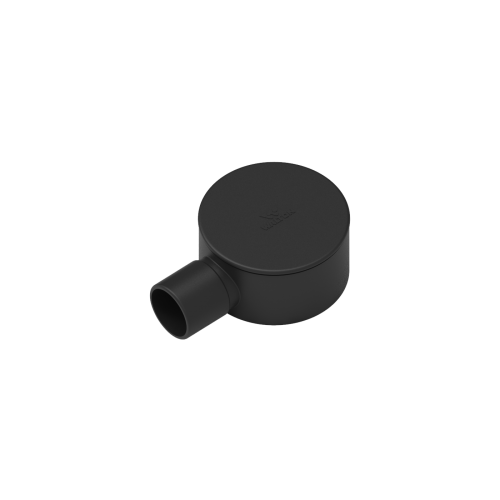 WPFC121SB (Circular Box 1/2'' 1 way Short Black)