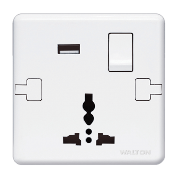 W11USB3PS Pearl White (3 pin USB Socket)