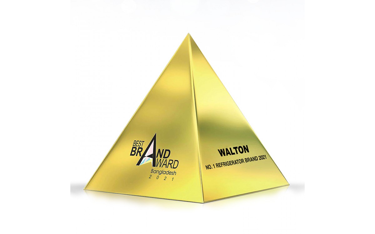 Walton achieved 8th Times Best Brand Award on Refrigerator Category