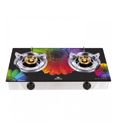 GLASS TOP DOUBLE BURNER