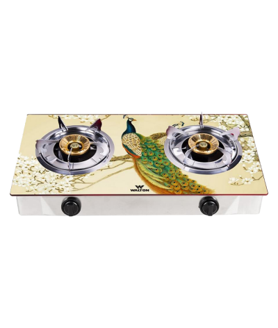 GLASS TOP DOUBLE BURNER