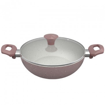 MULTICOLOR WOK PAN   28CM