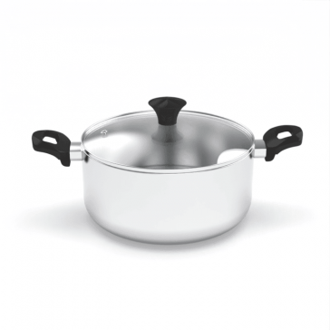 WALTON VIBRANT CASSEROLE WITH GLASS LID 24 CM