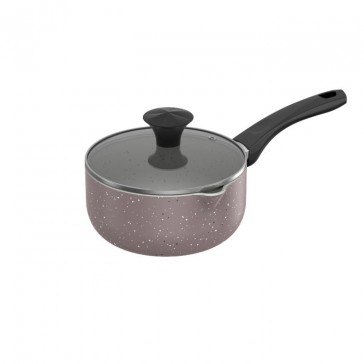 WALTON MILK PAN WITH GLASS LID MULTICOLOR 18CM (WCW-MPGM18)