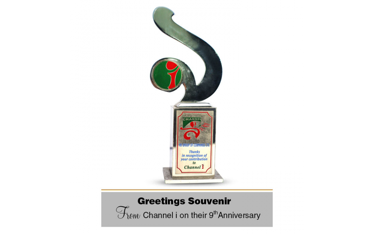 Souvenir from Channel i on their 9th anniversary