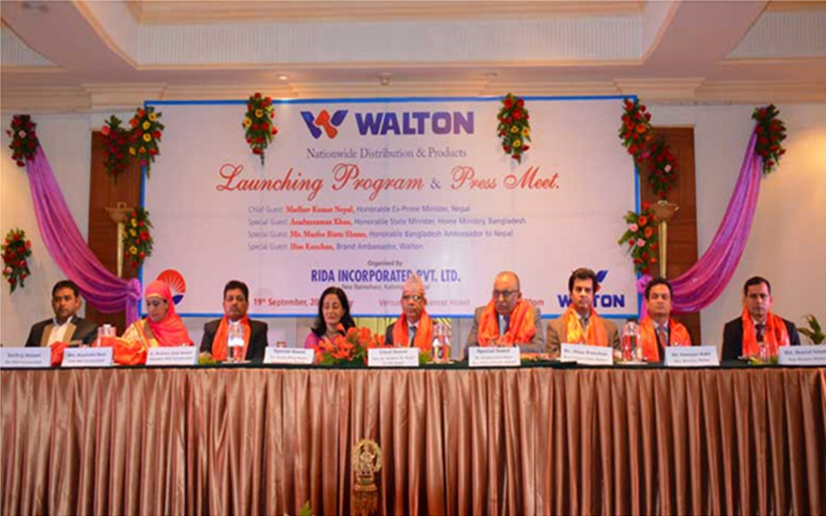 Nationwide Distribution of Walton Products in Nepal