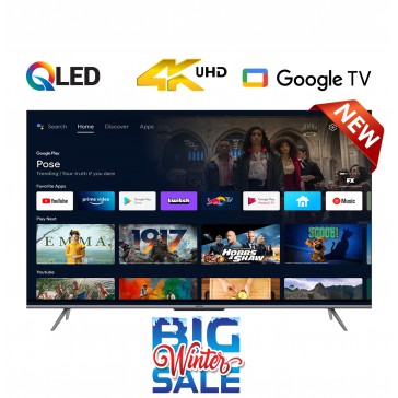 Web site landing page with 3d smart tv Royalty Free Vector