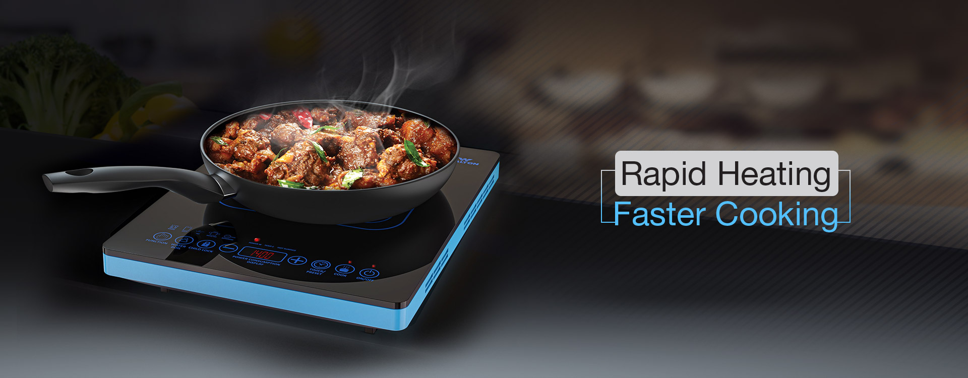 Induction, Infrared & Hot Plate Cooker