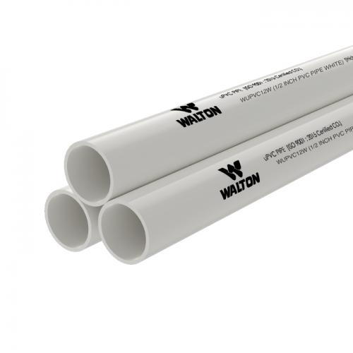 WUPVC12W (1/2 Inch PVC Pipe white)