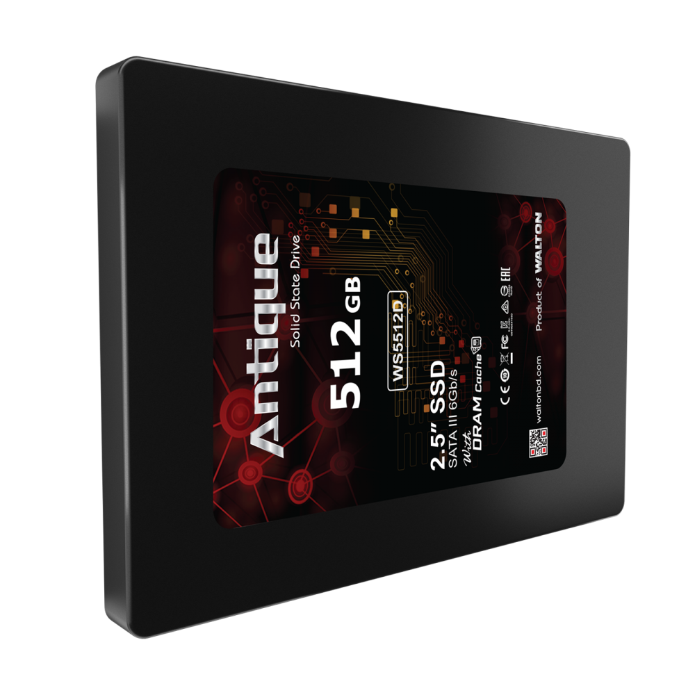 2.5” SATA III SSD With DRAM Cache