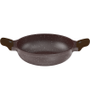 WALTON CERAMIC COATED DIE CAST WOK PAN 24 CM (WCW-DCWPC24)