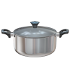 Walton vibrant Casserole with glass lid 24 cm