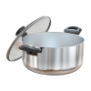 Walton vibrant Casserole with glass lid 24 cm