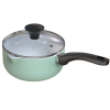 WALTON MILK PAN WITH GLASS LID MULTICOLOR 18CM (WCW-MPGM18)