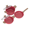 WALTON Die Cast Ceramic Coated Cookware 5 In 1 Combo WCW-COMD50