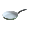 Walton Straight Fry Pan with Glass Lid Multicolor 28cm (WCW-SFGM28)