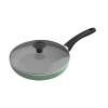 Walton Straight Fry Pan with Glass Lid Multicolor 28cm (WCW-SFGM28)