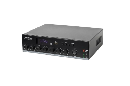 CHORUS 120W Mini Mixer Amplifier with USB /ECHO | WPAA120W