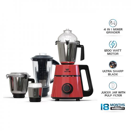 WALTON BLUSTER PRO MIXER GRINDER 1200W WBL-15G312- 4 IN 1